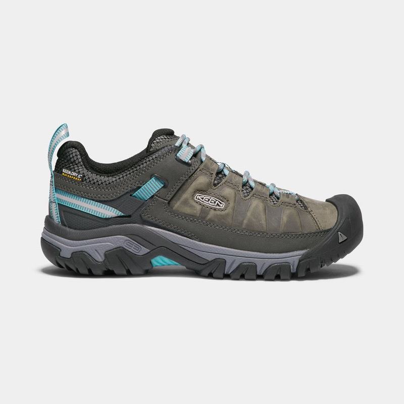 Zapatos Trekking Keen Targhee III Waterproof Para Mujer Verde Oliva/Turquesa - Zapatos Keen Mexico (